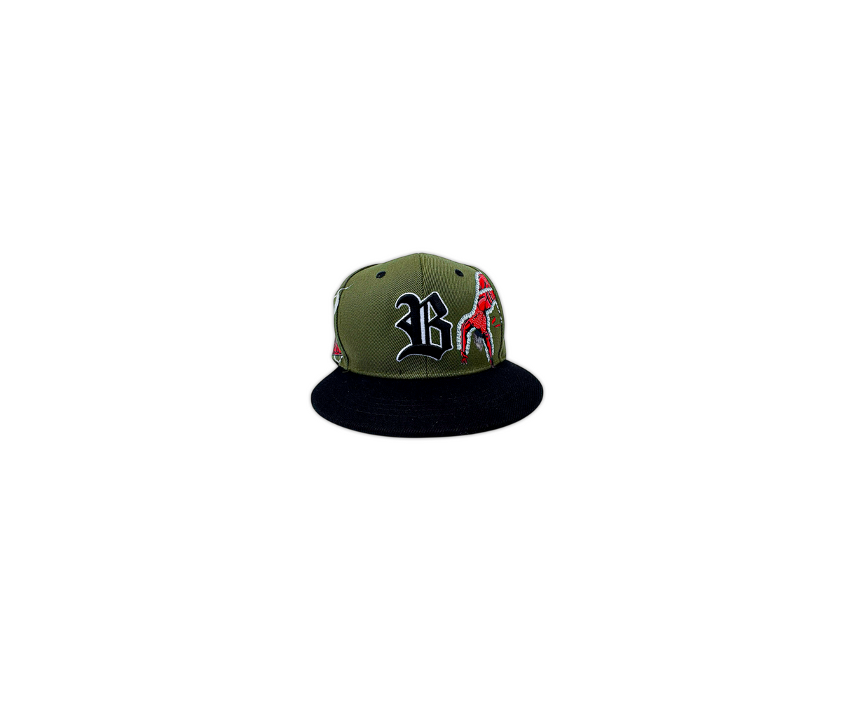 Burvain Claw Cap – Grass Green